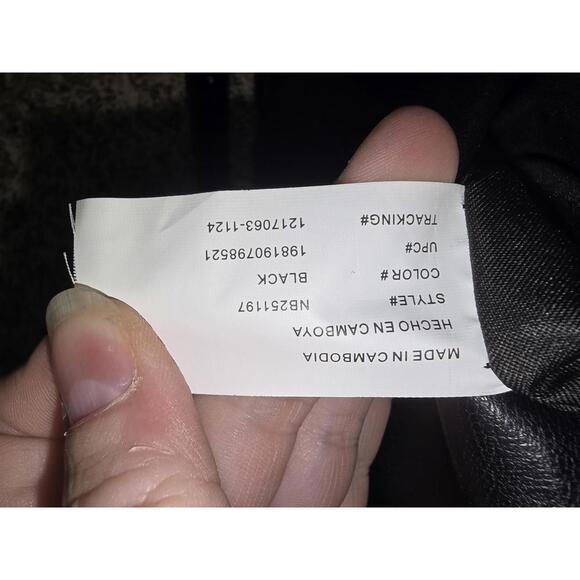 No Boundaries Black Recycled Polyester‎ Shoulder Bag - Picture 6 of 12